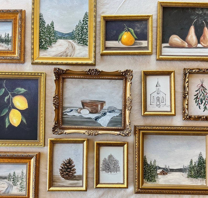 How to Decorate a Large Wall Etsy