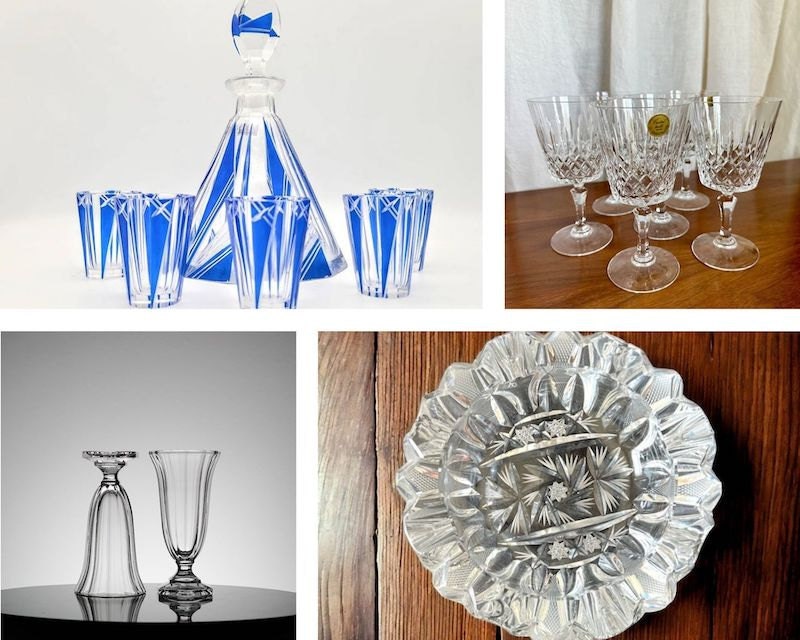 A Guide to the Different Types of Vintage Glassware Etsy