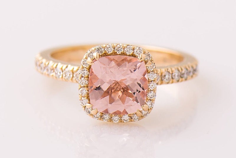Pink morganite engagement rings from Etsy Pink morganite engagement rings from Etsy