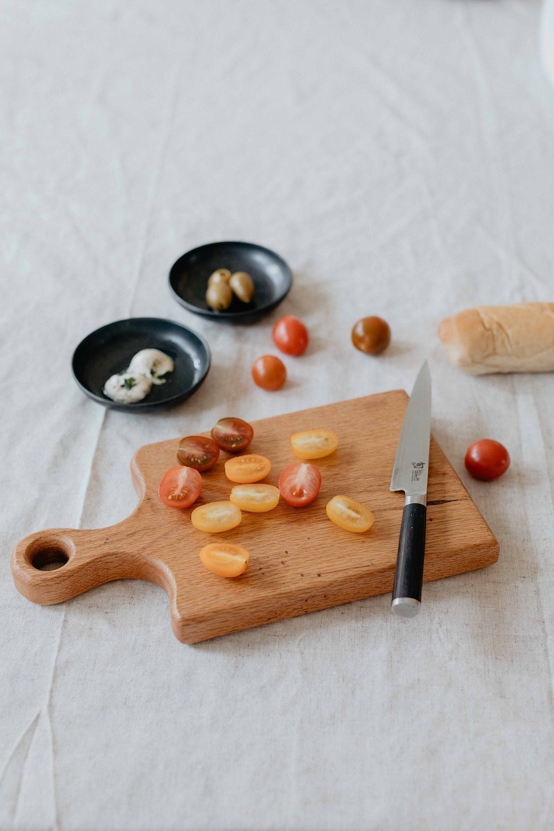 Mini wooden cutting board from Etsy