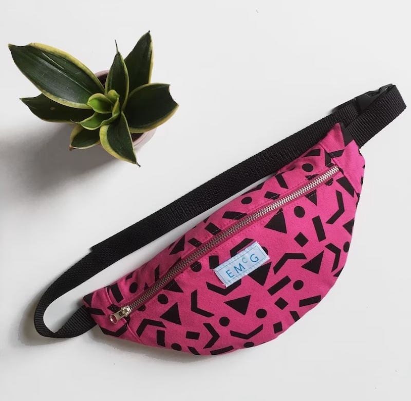 Best fanny pack in hand-printed cotton from Etsy