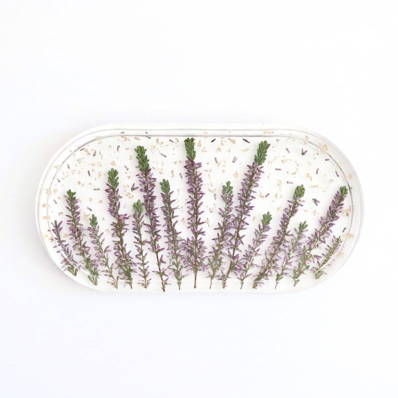 A flower trinket dish from Etsy.