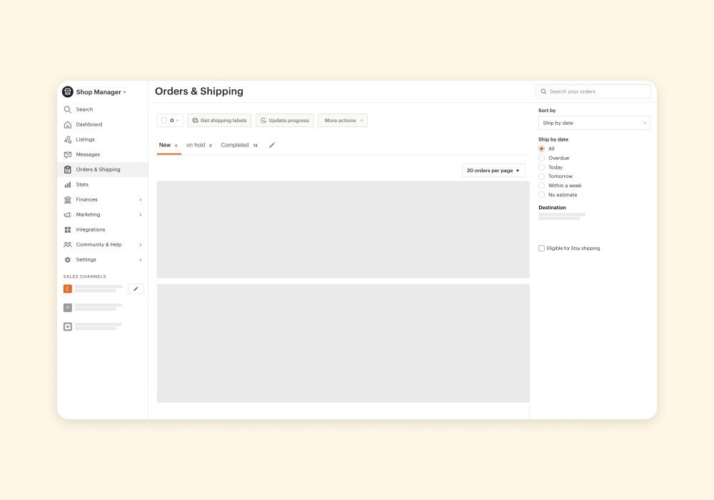 Do etsy shipping labels have tracking