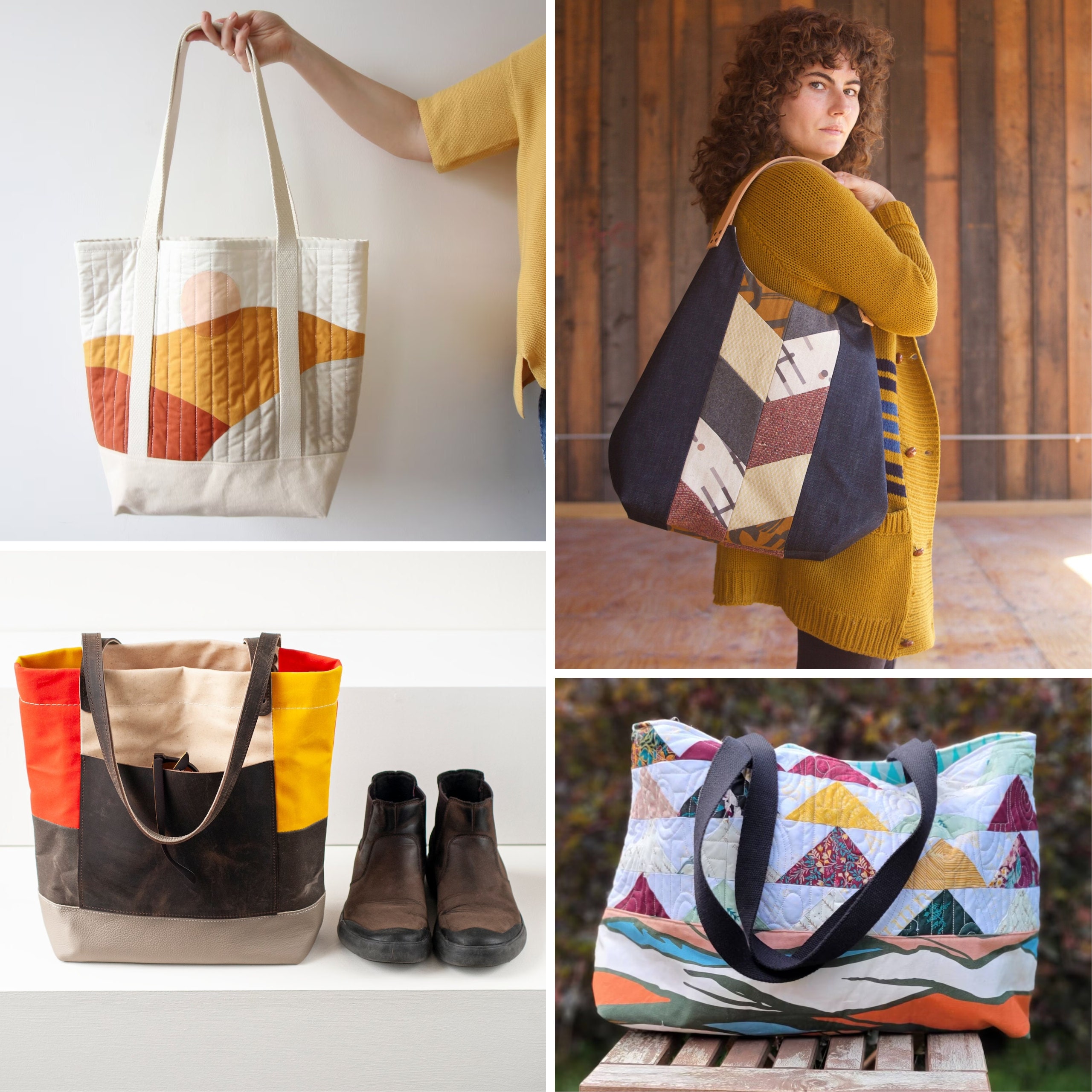Nature patchwork tote, denim patchwork tote, oversized patchwork tote, canvas and leather tote bag Nature patchwork tote, denim patchwork tote, oversized patchwork tote, canvas and leather tote bag