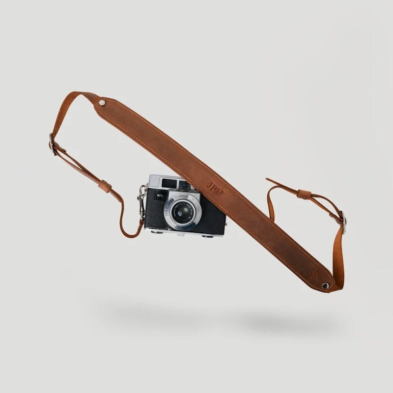 Personalized camera strap for Father's Day