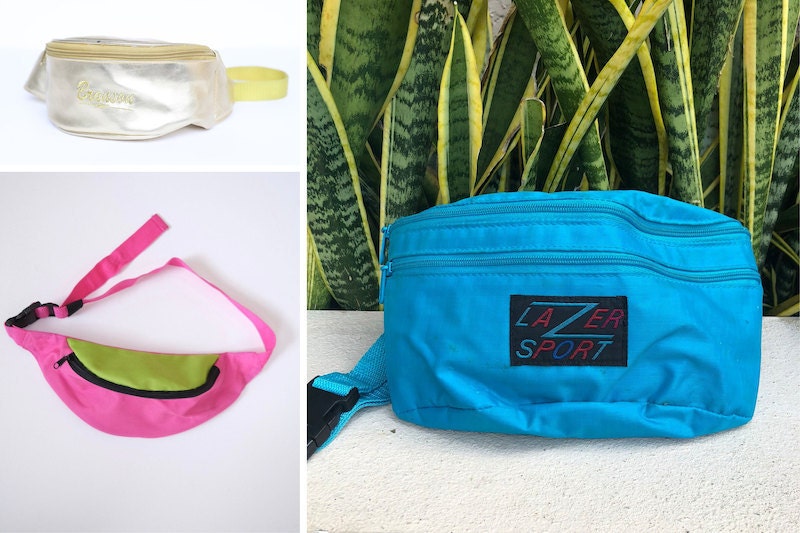 80s fanny packs from Etsy