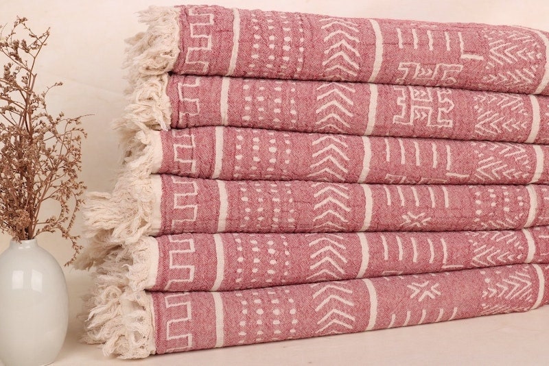 Kilim throw from Etsy seller TowelHomeTextile