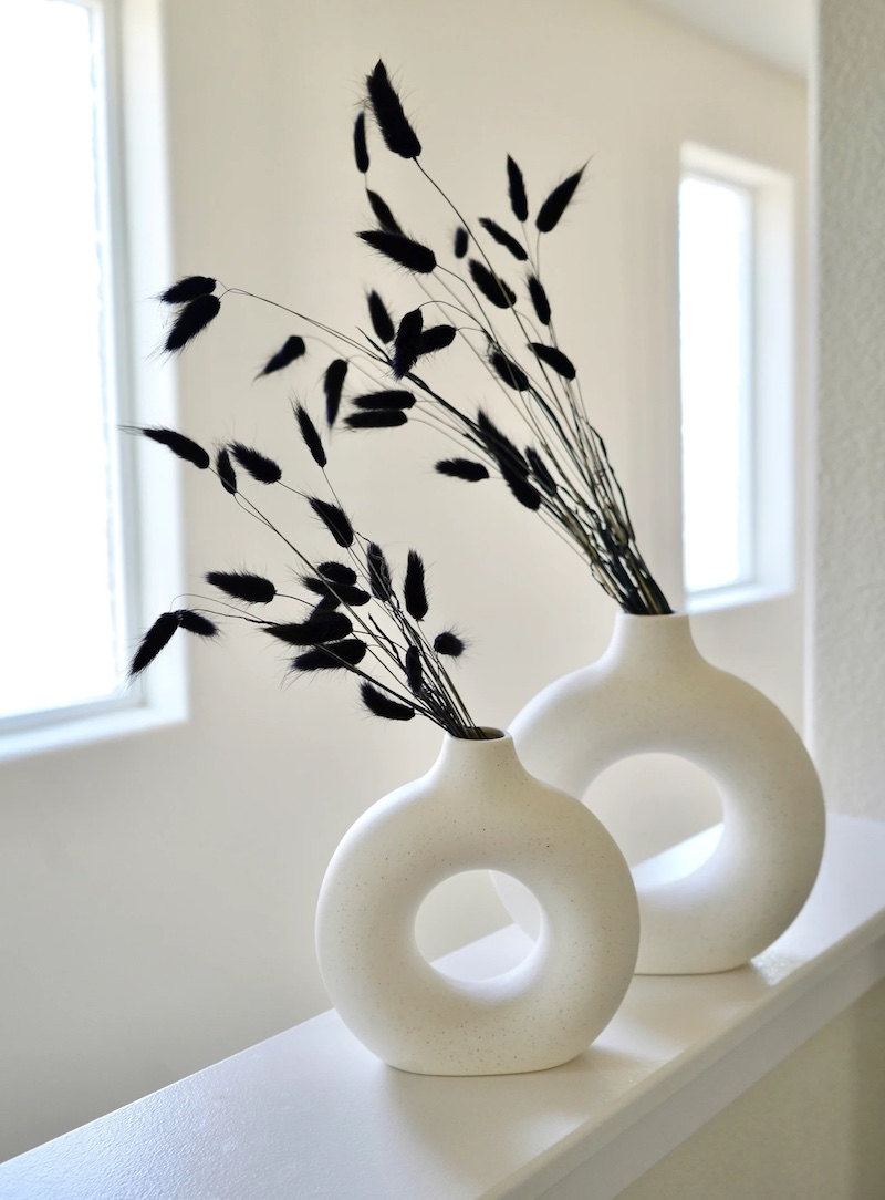 Black bunny tails for wedding decor Black bunny tails for wedding decor