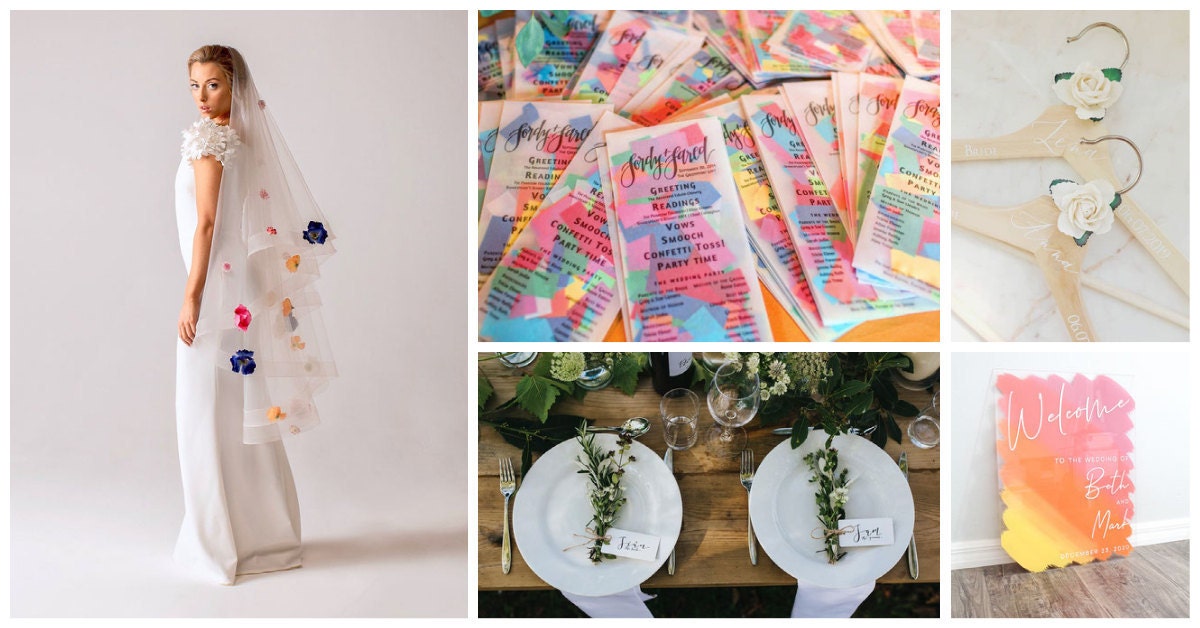 Weddings trends on Etsy early 2022 Weddings trends on Etsy early 2022