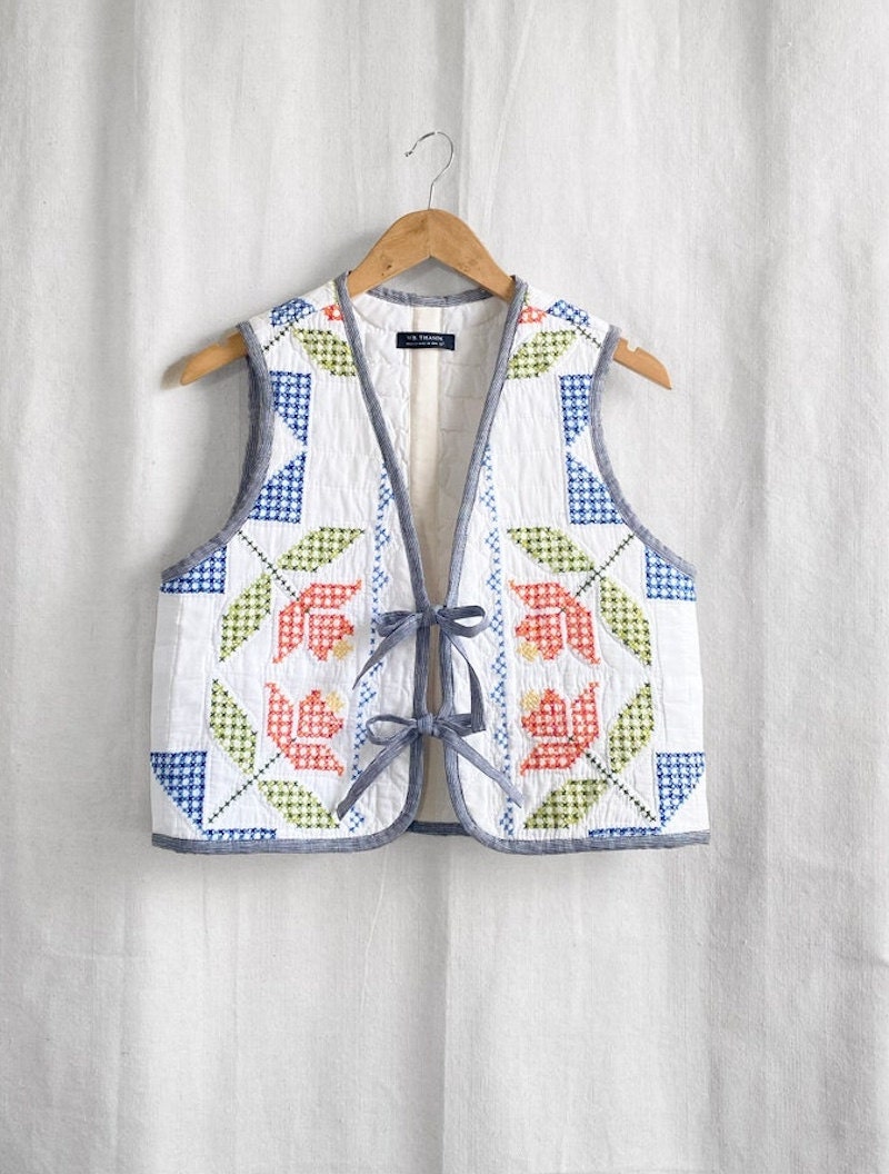 A quilt vest from W.B. THAMM.