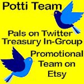 Pals on Twitter Team on Etsy