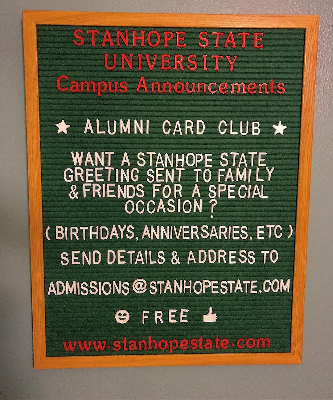 Gallery Stanhope State University