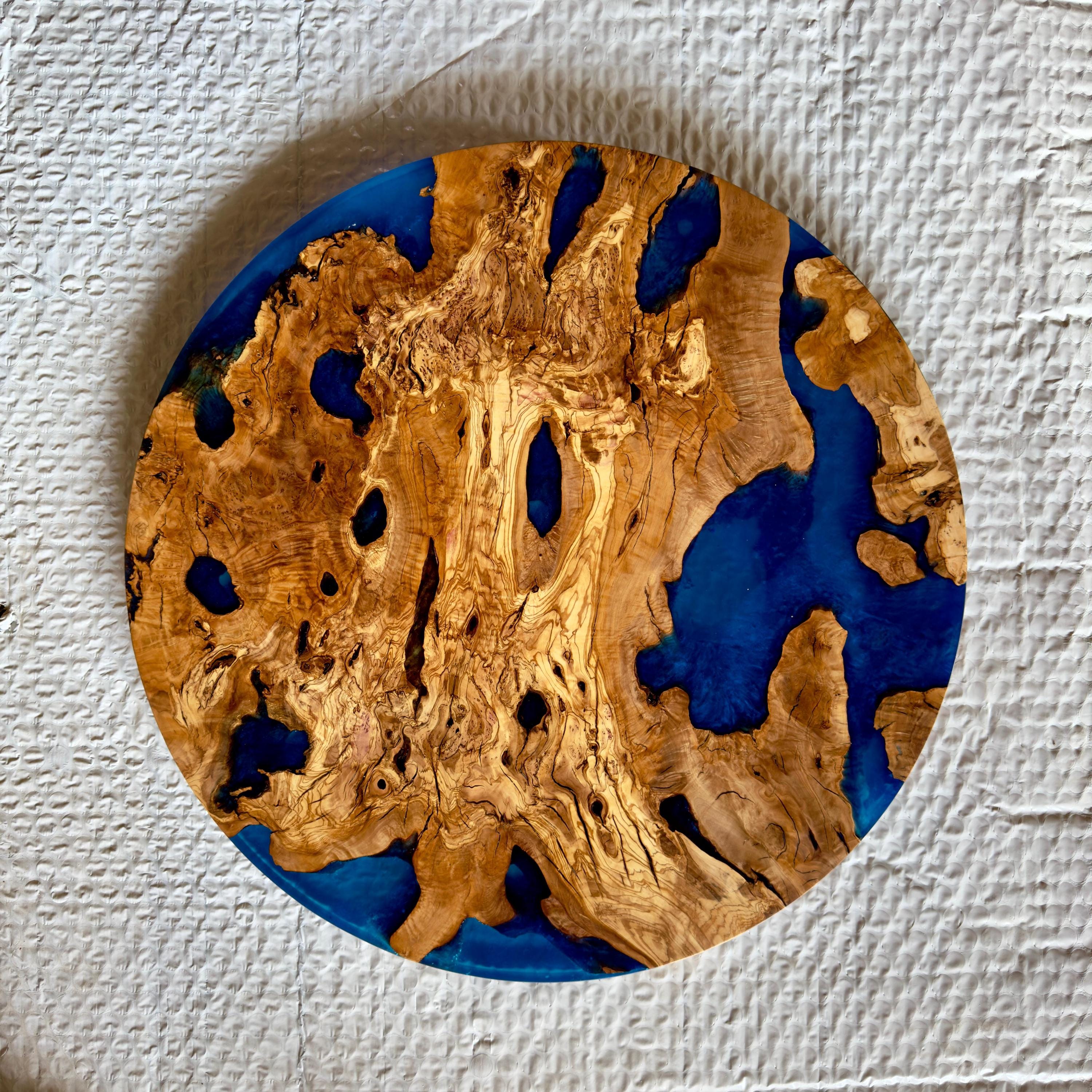 Gallery - Olive Root & Burl Diamond Wire Cut
