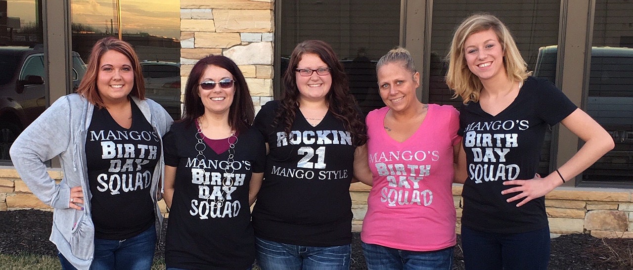 birthday t shirts for groups