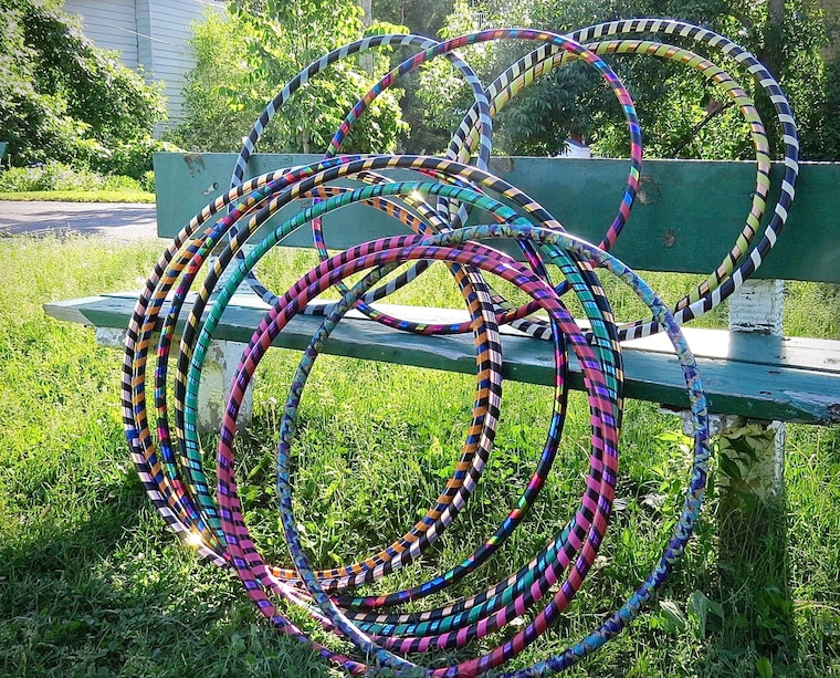Cerceau hula hoop x3