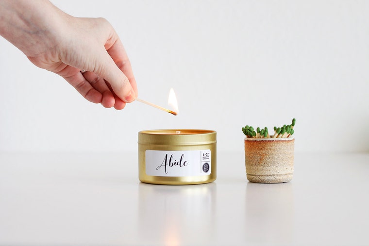 GoodWordCandles Etsy