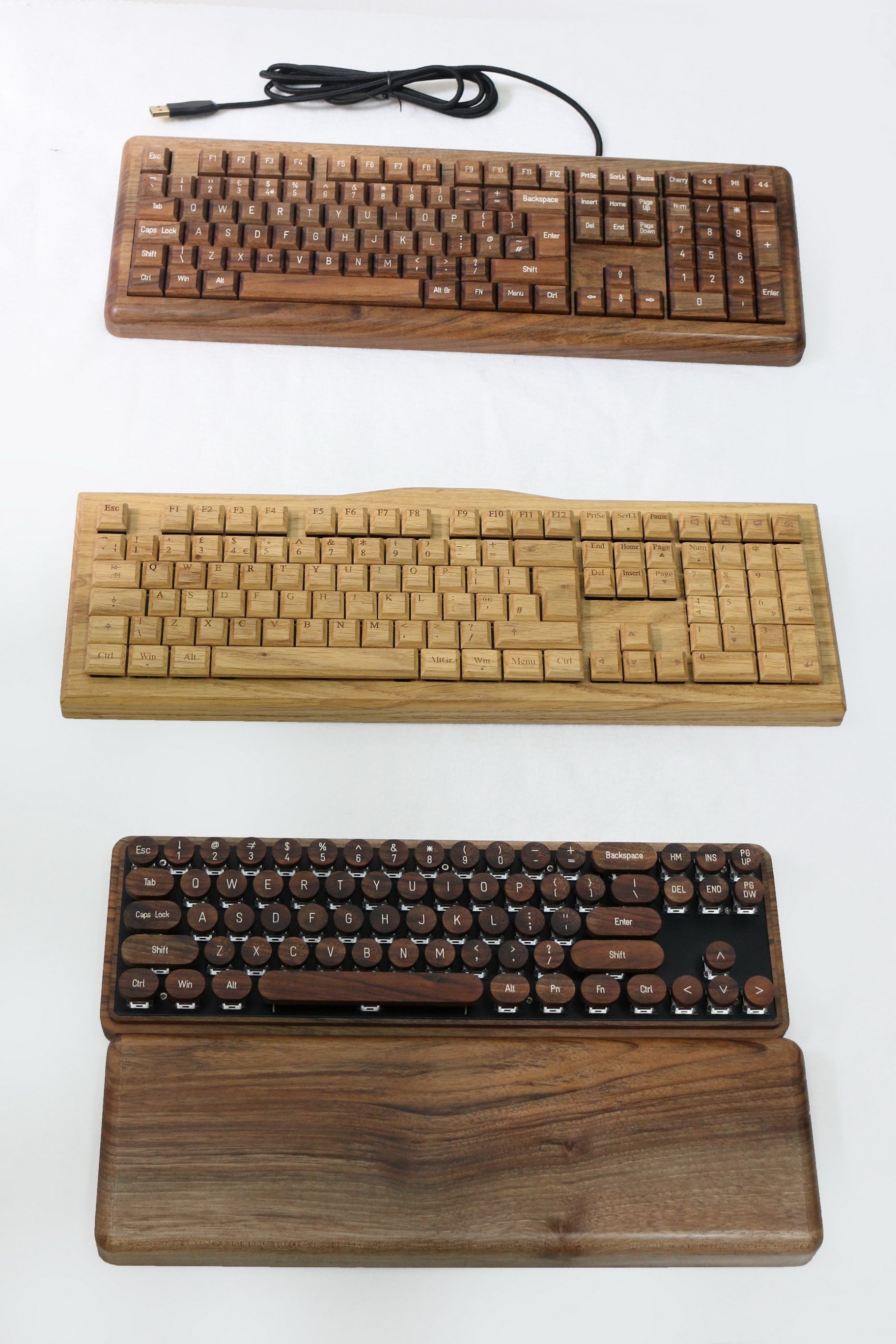 Wooden Mechanical Keyboards CroLander