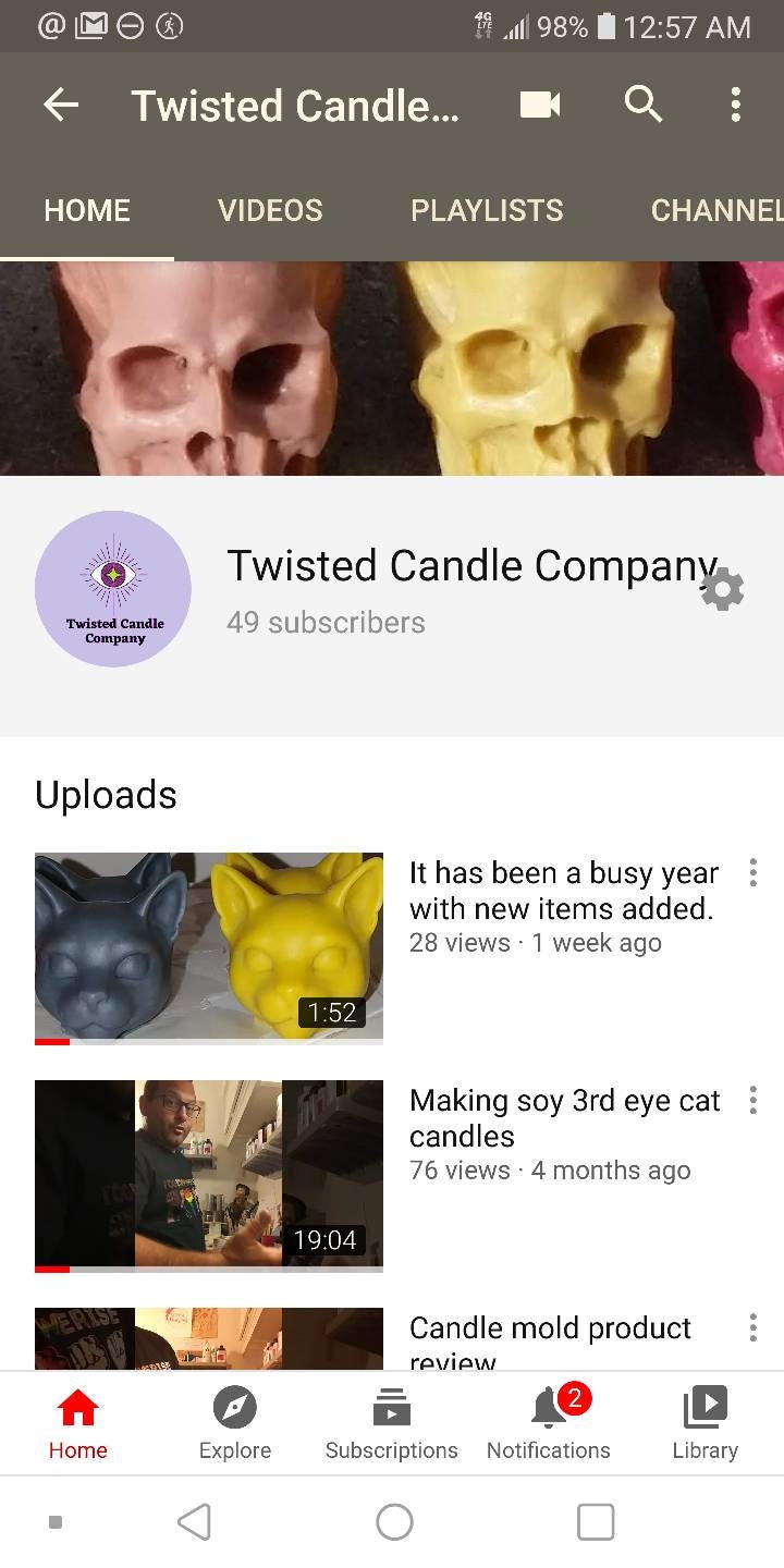 TWISTED CANDLE COMPANY