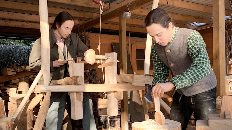Lernuhren Holz Lernuhr Uhr-Spielzeug mit Seil und Zahlen