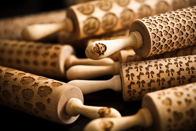 Engraved Rolling Pins Wtih Best Patterns by Goody