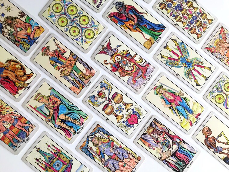 【超希少・絶版】New Choice Tarot de Marseille 超希少・絶版】New Choice Tarot de Marseille 超希少・絶版