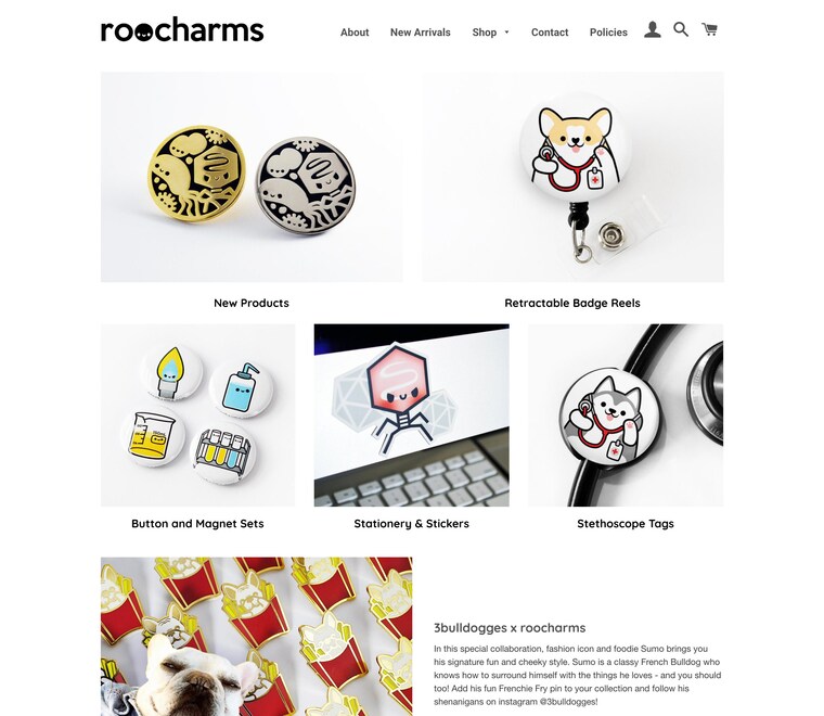 roocharms Etsy