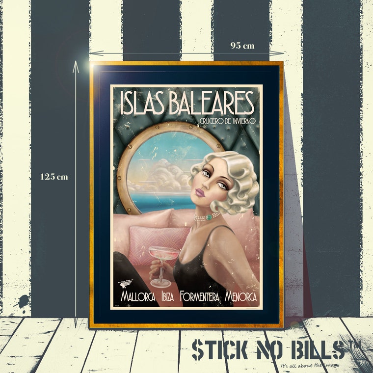 Stick No Bills® - The Licensed Vintage Travel Poster Art Specialists