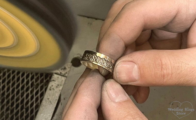 Wedding ring shop store etsy