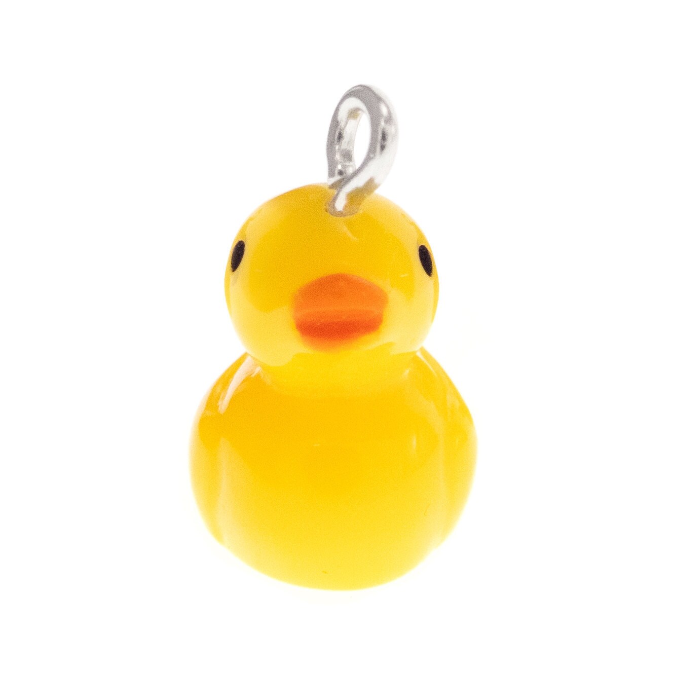 Ladies Charm Necklace Yellow Rubber Duckie