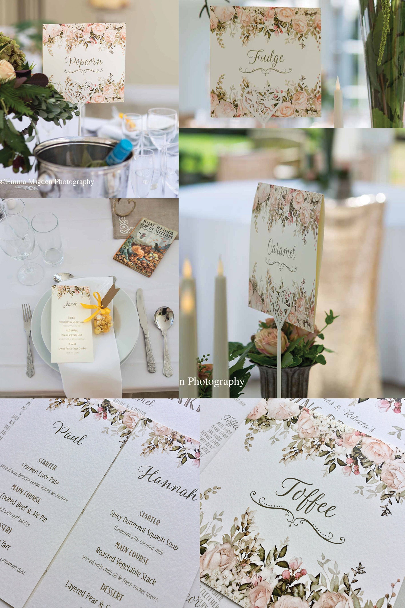 inkipinki-weddings, Hayne House, Place cards