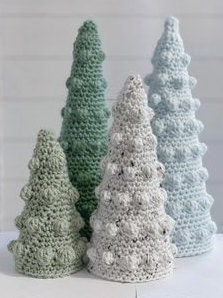 Crochet Christmas Trees