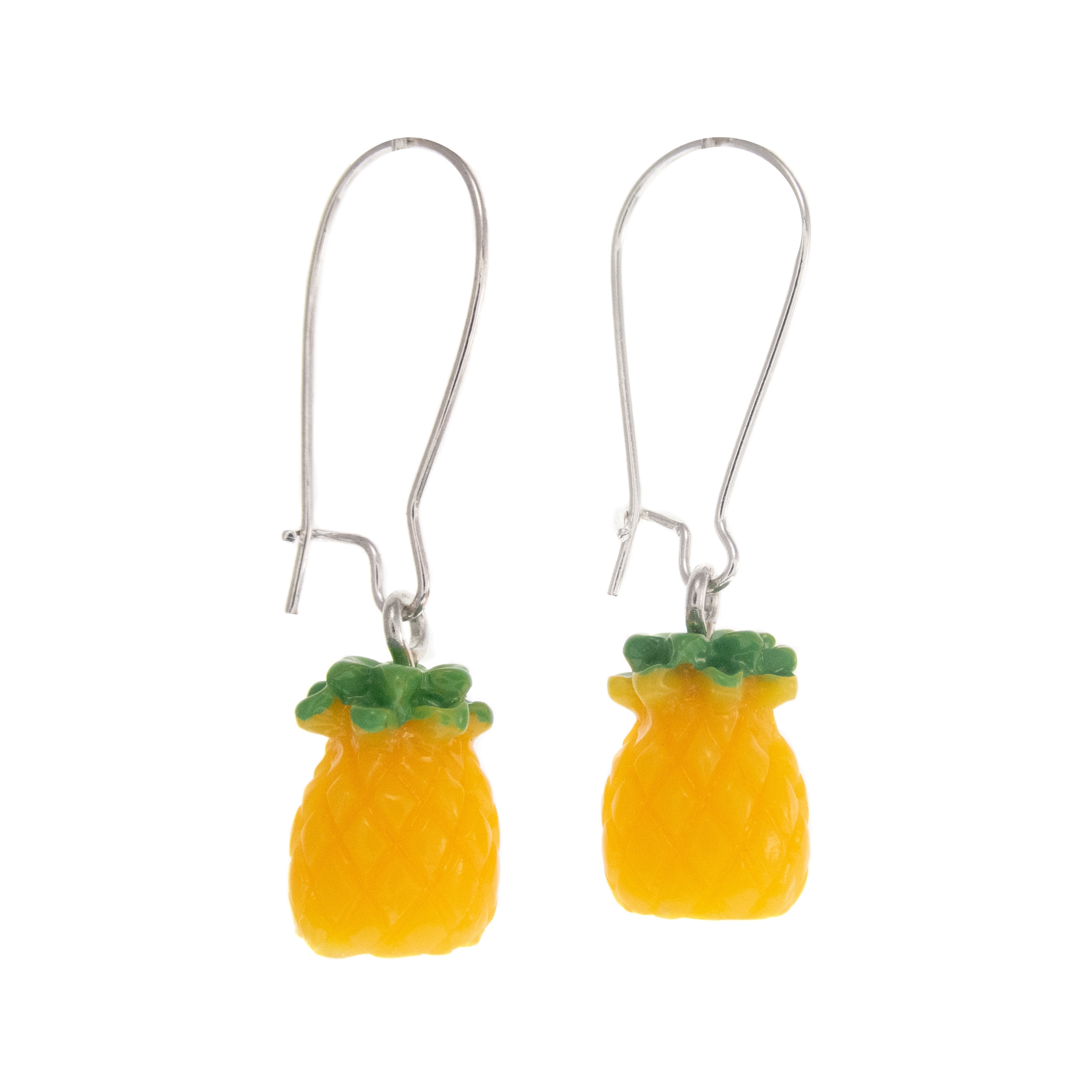 pineapple necklace, hawaiian pendant necklace