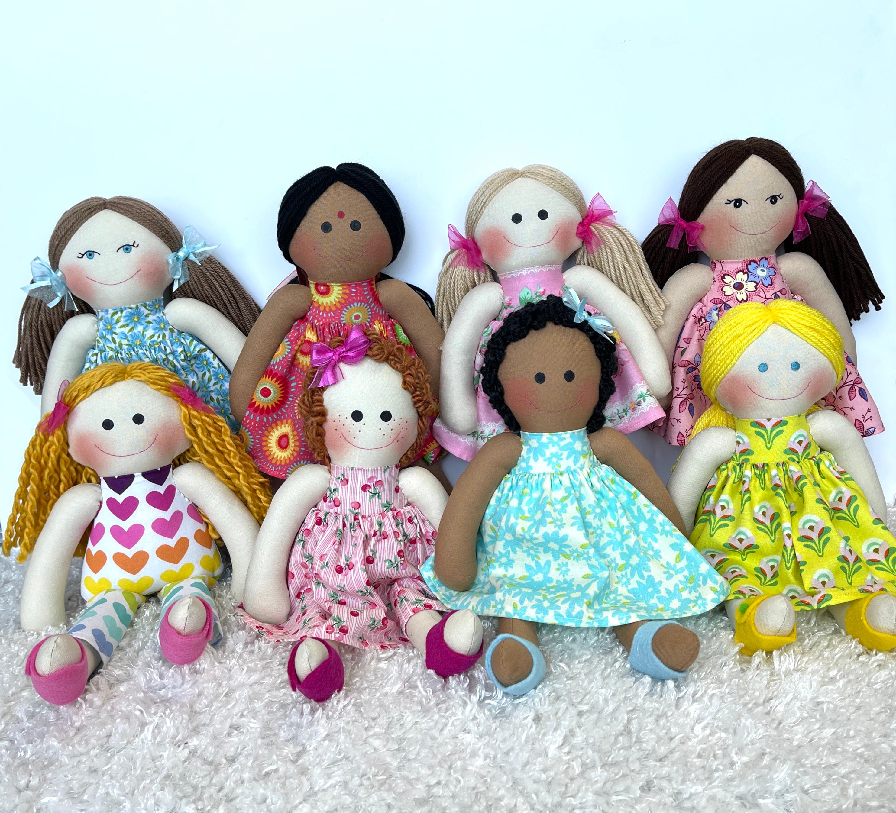 All styles rag doll for you!