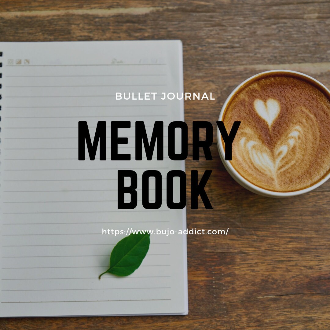 memory book, bullet journal, bujo rando, bujo addict,