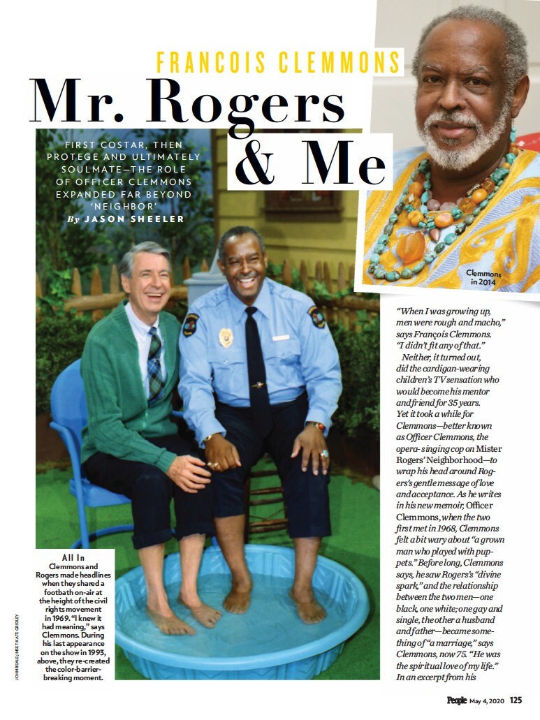 Officer Clements of Mr.Rogers Neighborhood