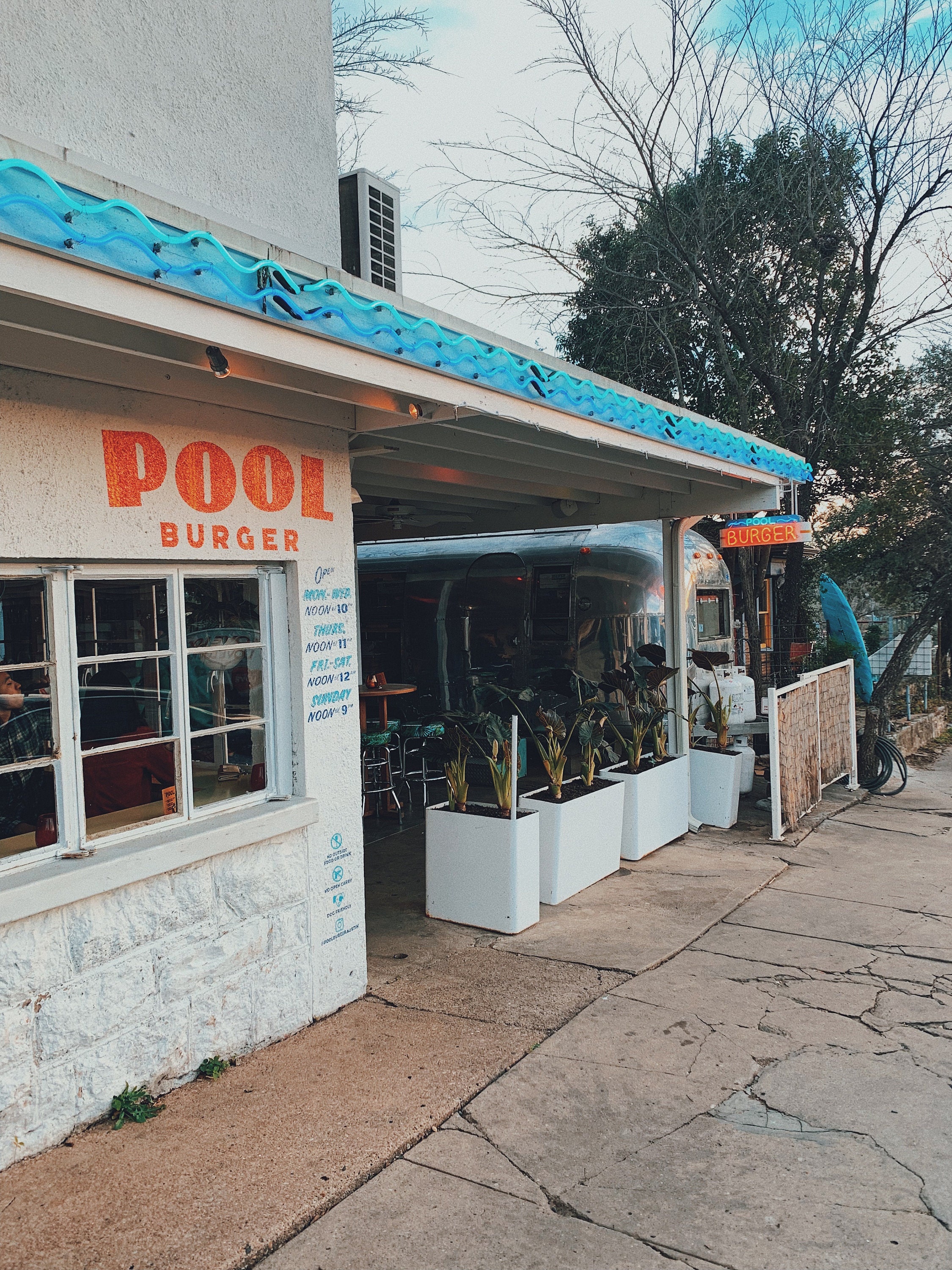 Pool Burger Austin Texas