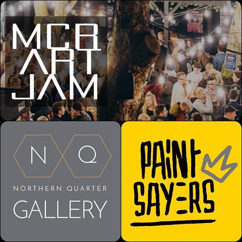 northern quarter gallery - paintsayers - mcr art jam