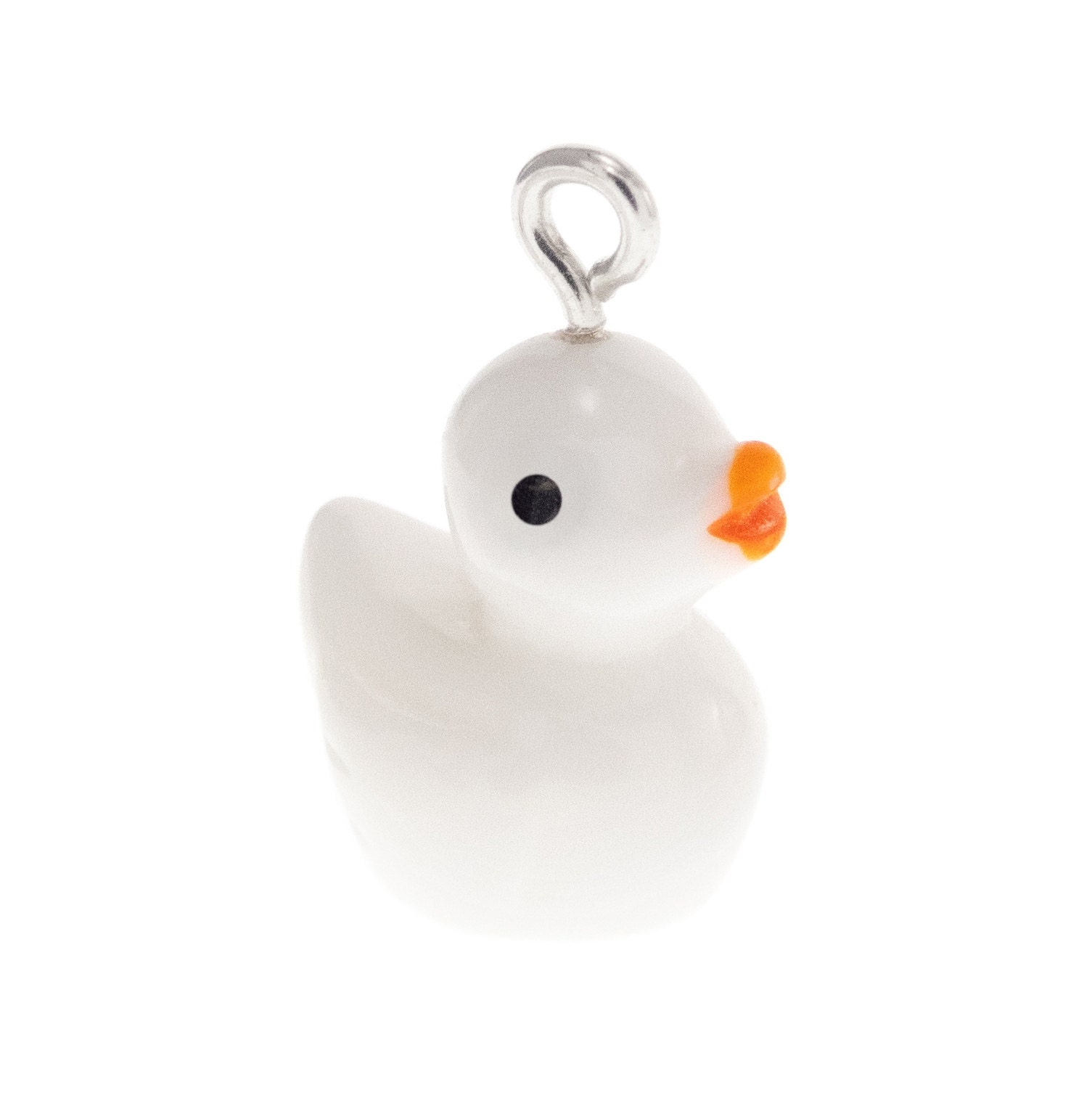 beach surf necklace for ladies with rubber duck pendant