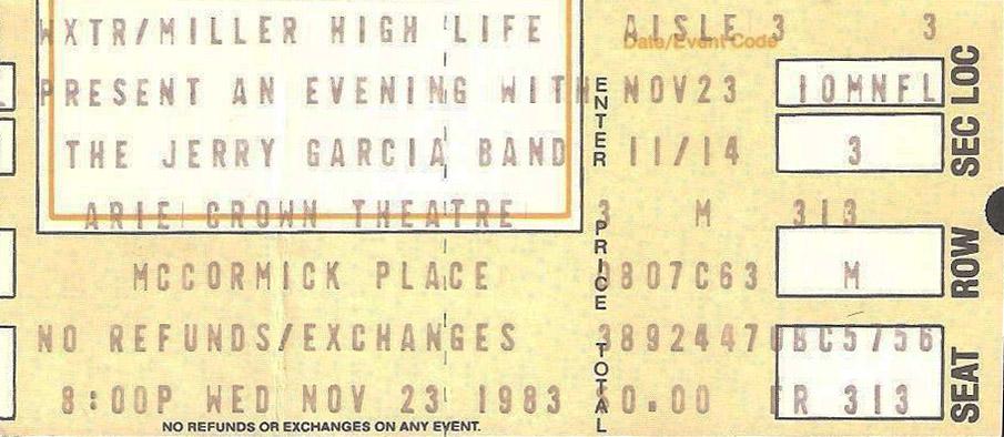 Complete Show: Cats Under The Stars , Mission In The Rain , Russian Lullaby , Harder They Come , Gomorrah , Dear Prudence , Tangled Up In Blue  Encore: How Sweet It Is (To Be Loved By You)