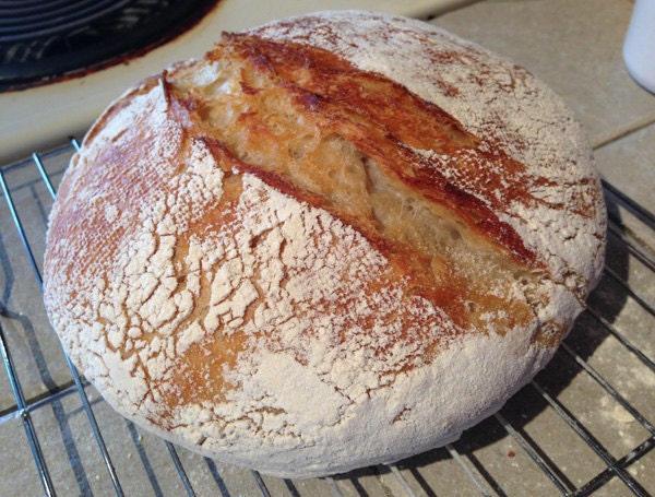 Easy no-knead bread