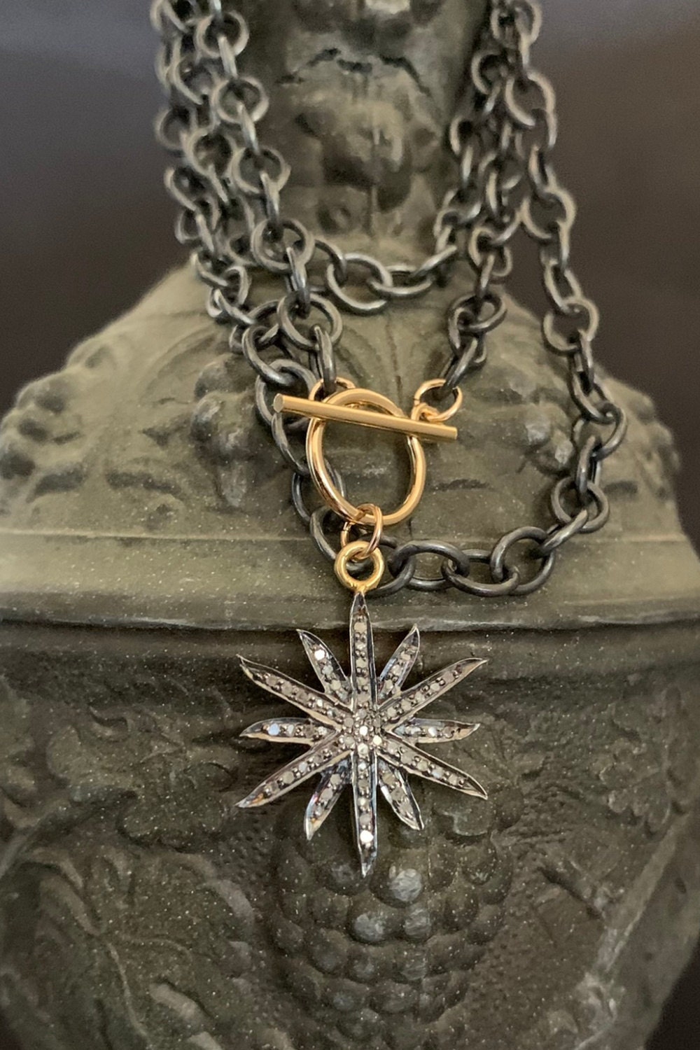 diamond pendant, diamond necklace, pave diamond