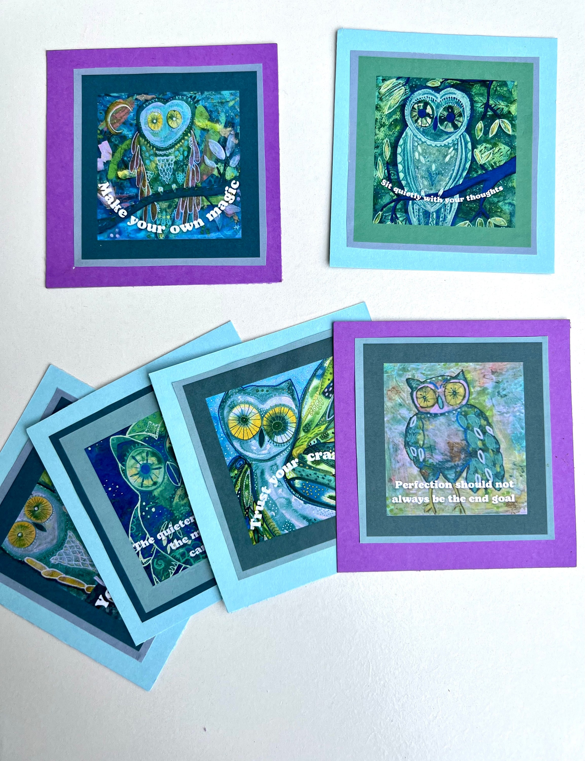 Owl affirmation Set