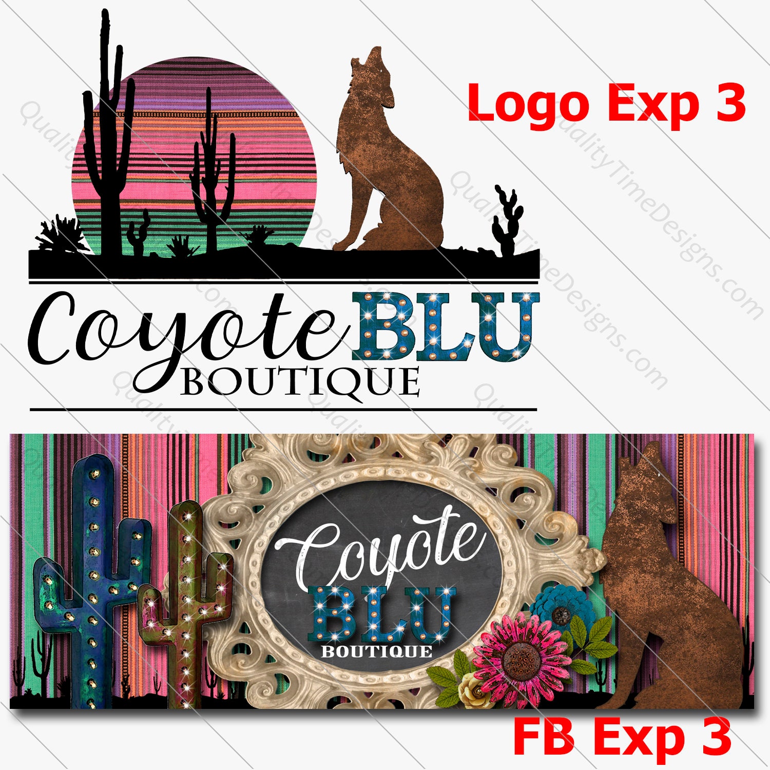 Quality Time Designs - Custom Logo Design