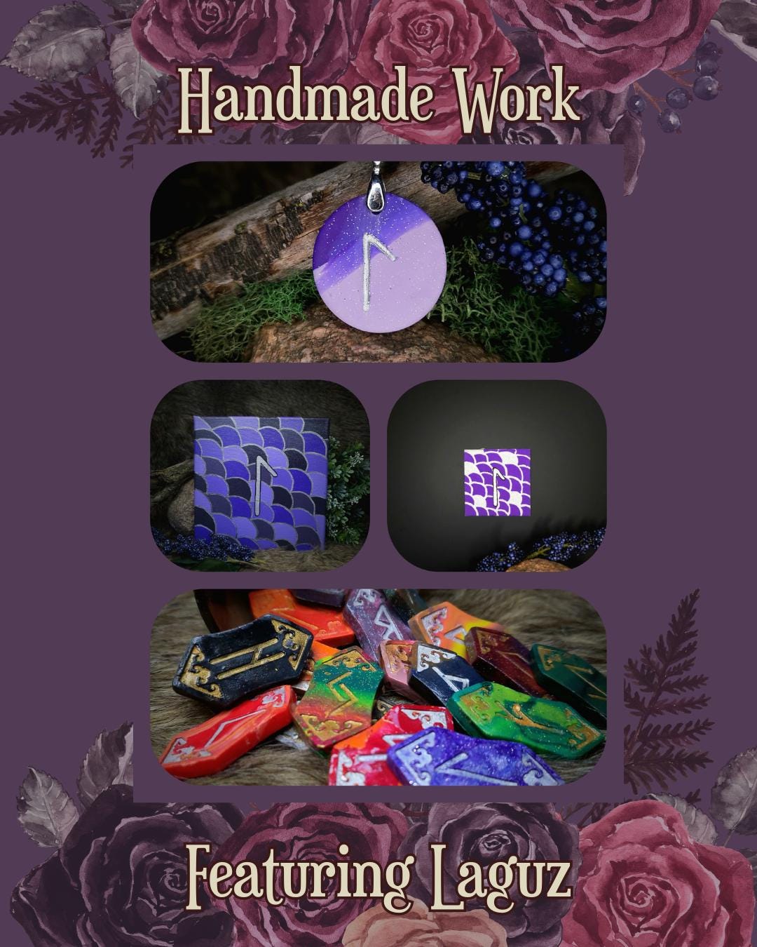 handmade work featuring laguz