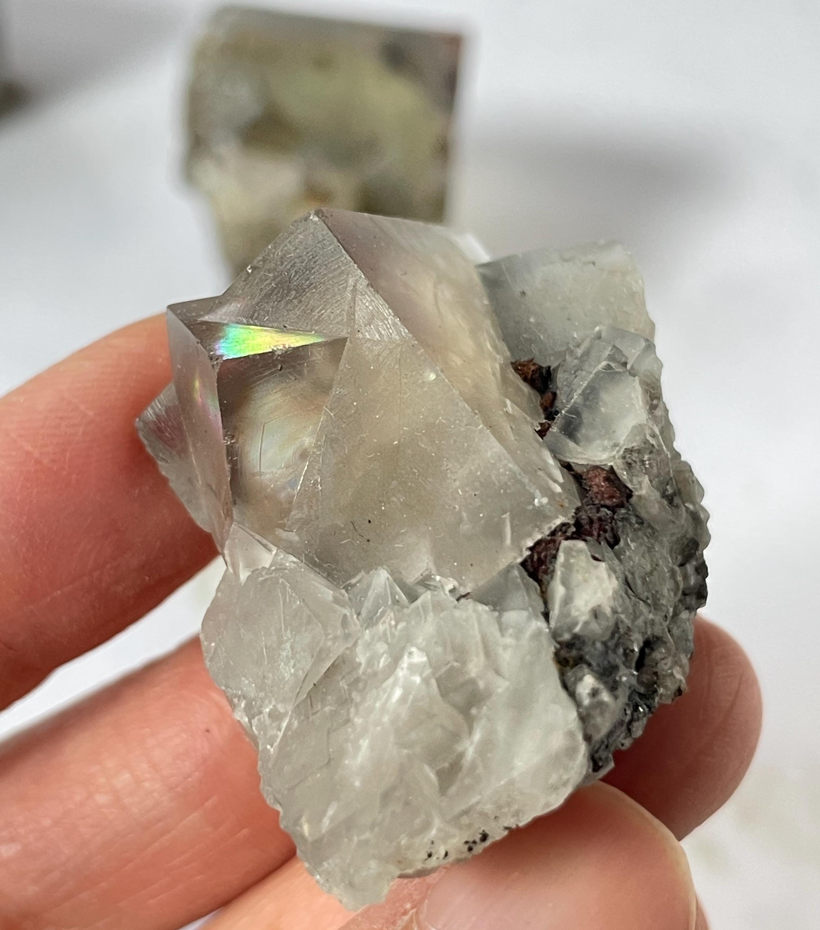 yellow fluorite from bull vein pocket of Lady Annabella Mine, England
