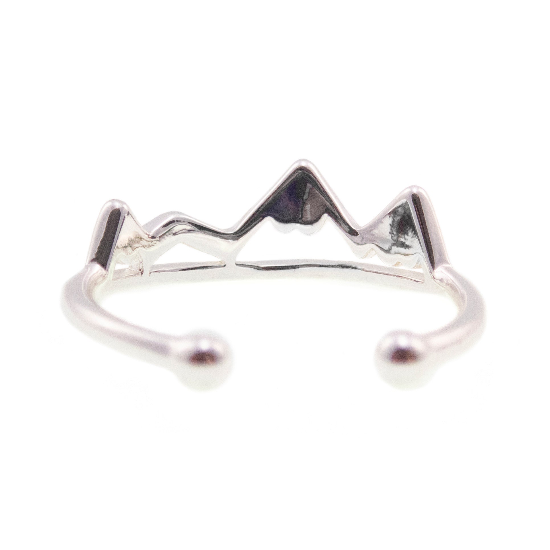 mountains rings, best for happy journey gift for her or him