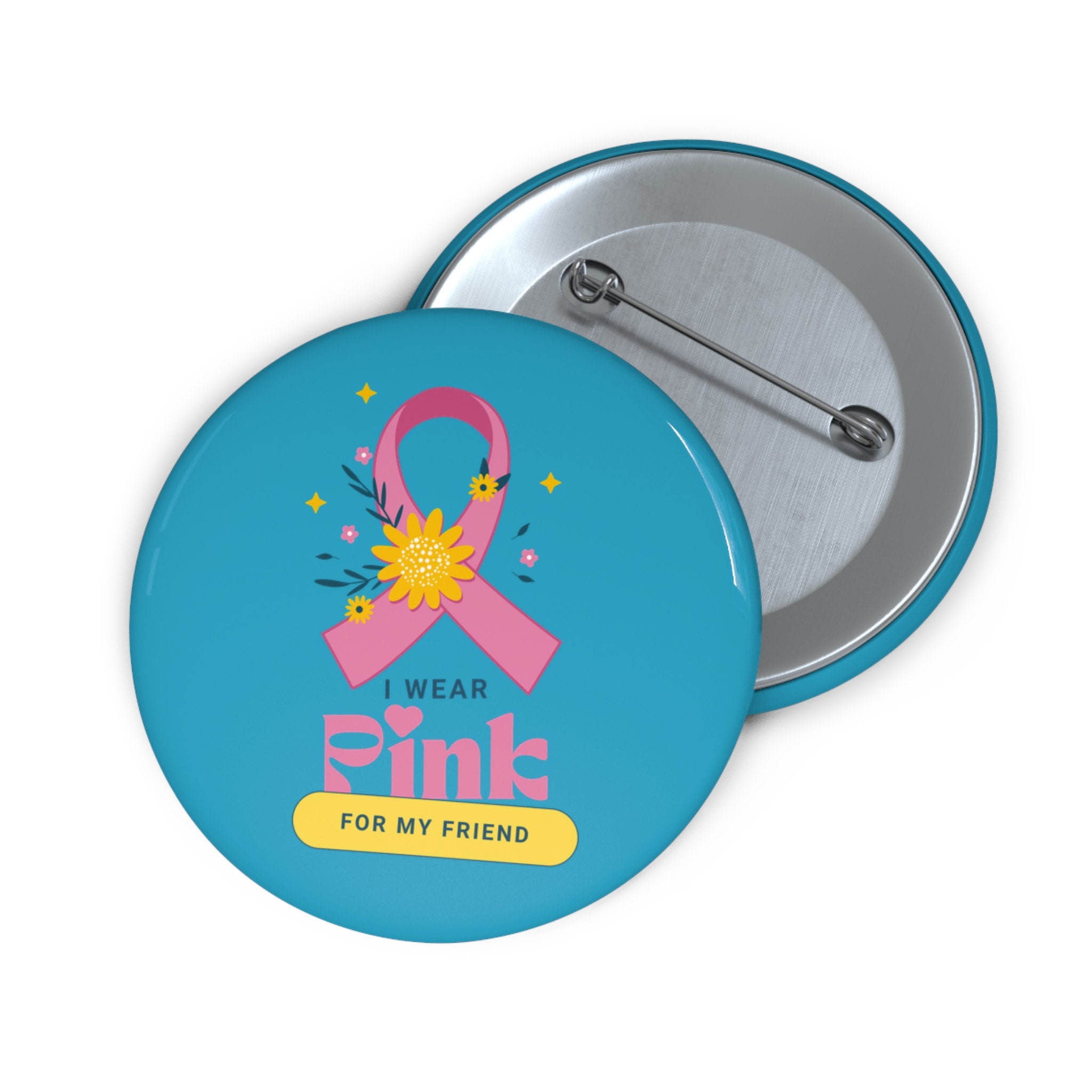 Breast Cancer Awareness Button Pin
