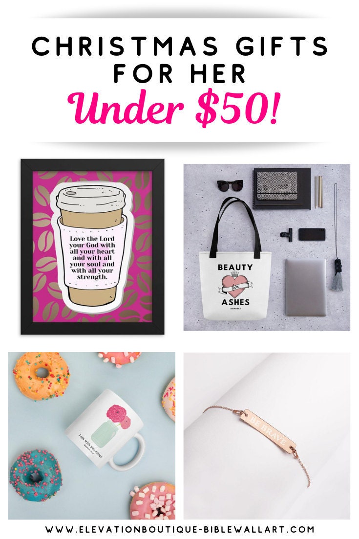 Best Christmas Gifts For Her Under $50 - Living In Heels Blog