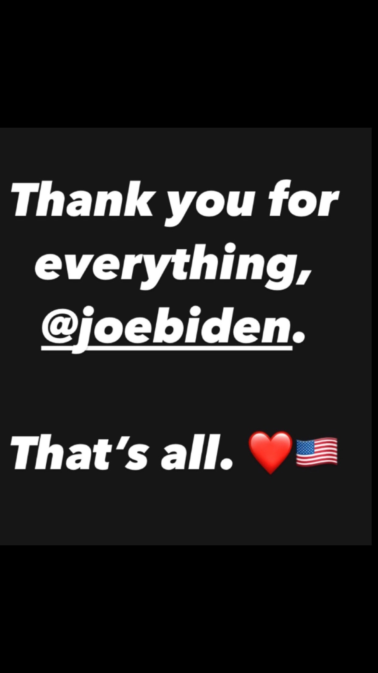 Id like to take this opportunity to thank the bias media for months for bashing President Joe Biden on his age. The exact same bias media that NEVER once fought to discourage the criminal felon.Misinformation and Cult rhetoric besides a litany of insider Democratic upheaval-President Biden will not seek another term! Congratulations on the victory bias media...I look forward to the day when the bias media will be in our rear view mirror as just another thing from the PAST. TY! President Biden We wont let You down!