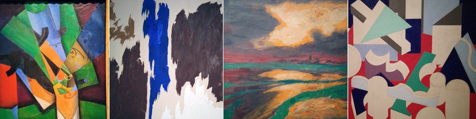 Color schemes from the Sophia Reina and  Thyssen Museums